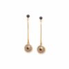 Boucles d'oreilles Sacha longue tige