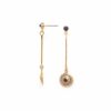 Boucles d'oreilles Sacha longue tige – Image 2